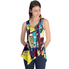 Dance Of Oil Towers 4 Sleeveless Tunic by bestdesignintheworld