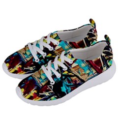 Dance Of Oil Towers 4 Women s Lightweight Sports Shoes by bestdesignintheworld