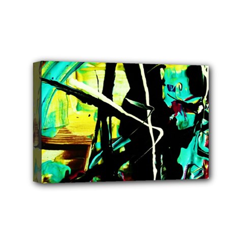 Dance Of Oil Towers 5 Mini Canvas 6  X 4  by bestdesignintheworld