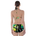 Dance Of Oil Towers 5 Cut-Out One Piece Swimsuit View2