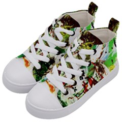 Doves Matchmaking 12 Kid s Mid-top Canvas Sneakers by bestdesignintheworld