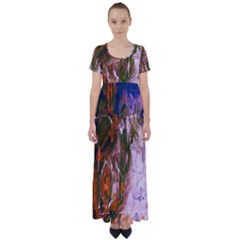 Close To Pinky,s House 12 High Waist Short Sleeve Maxi Dress