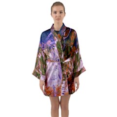 Close To Pinky,s House 12 Long Sleeve Kimono Robe by bestdesignintheworld