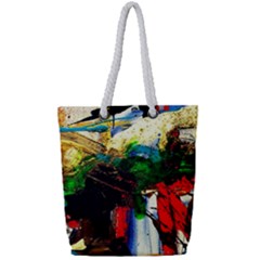 Catalina Island Not So Far 6 Full Print Rope Handle Tote (small) by bestdesignintheworld