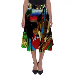 Catalina Island Not So Far 7 Perfect Length Midi Skirt