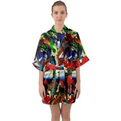 Catalina Island Not So Far 5 Quarter Sleeve Kimono Robe by bestdesignintheworld