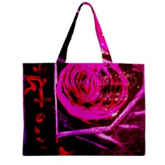 Calligraphy 2 Zipper Mini Tote Bag by bestdesignintheworld