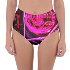 Calligraphy 2 Reversible High-waist Bikini Bottoms by bestdesignintheworld