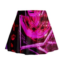 Calligraphy 2 Mini Flare Skirt by bestdesignintheworld