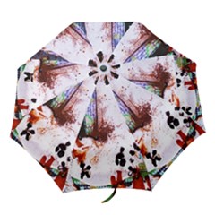 Doves Match 1 Folding Umbrellas by bestdesignintheworld