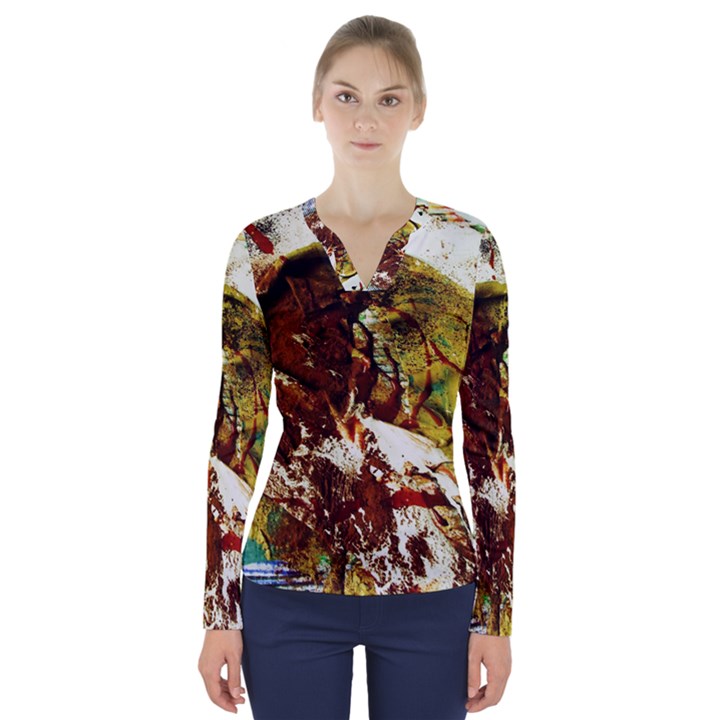 Doves Matchmaking 3 V-Neck Long Sleeve Top