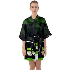 Guard 3 Quarter Sleeve Kimono Robe by bestdesignintheworld