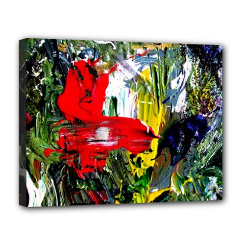 Bow Of Scorpio Before A Butterfly 2 Canvas 14  X 11  by bestdesignintheworld