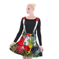 Bow Of Scorpio Before A Butterfly 2 Suspender Skater Skirt by bestdesignintheworld