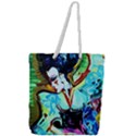 Woman Spirit Full Print Rope Handle Tote (Large) View1