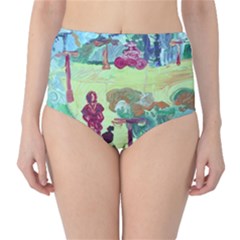 Trail 1 High-waist Bikini Bottoms by bestdesignintheworld