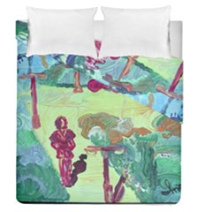 Trail 1 Duvet Cover Double Side (queen Size) by bestdesignintheworld