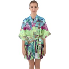 Trail 1 Quarter Sleeve Kimono Robe by bestdesignintheworld