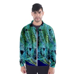 Blue Options 6 Wind Breaker (men) by bestdesignintheworld