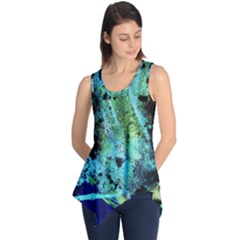 Blue Options 6 Sleeveless Tunic by bestdesignintheworld