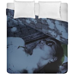 ?? ???????? - On A Bench Duvet Cover Double Side (california King Size) by bestdesignintheworld