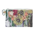 Sunflowers And Lamp Canvas Cosmetic Bag (Large) View1