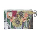 Sunflowers And Lamp Canvas Cosmetic Bag (Large) View2