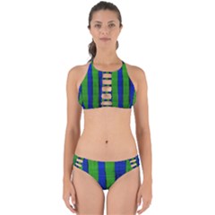 Stripes Perfectly Cut Out Bikini Set by bestdesignintheworld