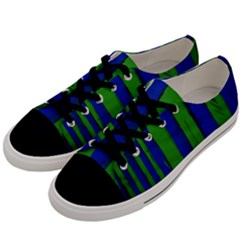 Stripes Men s Low Top Canvas Sneakers by bestdesignintheworld