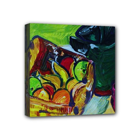 Still Life With A Pig Bank Mini Canvas 4  X 4  by bestdesignintheworld