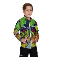 Still Life With A Pig Bank Wind Breaker (kids) by bestdesignintheworld