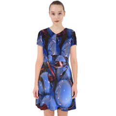 Spheres With Horns 3d Adorable In Chiffon Dress by Sapixe