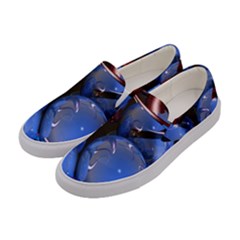 Spheres With Horns 3d Women s Canvas Slip Ons by Sapixe