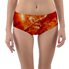 Spectacular Solar Prominence Reversible Mid-waist Bikini Bottoms by Sapixe