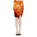 Spectacular Solar Prominence Midi Wrap Pencil Skirt View1