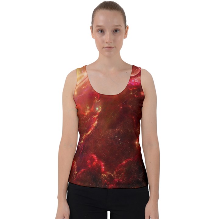 Space Red Velvet Tank Top