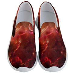 Space Red Men s Lightweight Slip Ons