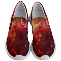 Space Red Women s Lightweight Slip Ons