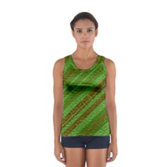 Stripes Course Texture Background Sport Tank Top  by Sapixe