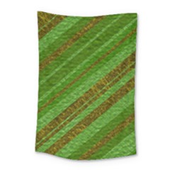 Stripes Course Texture Background Small Tapestry by Sapixe