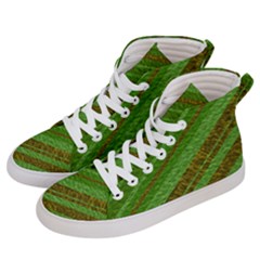 Stripes Course Texture Background Men s Hi-top Skate Sneakers