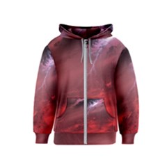 Storm Clouds And Rain Molten Iron May Be Common Occurrences Of Failed Stars Known As Brown Dwarfs Kids  Zipper Hoodie by Sapixe