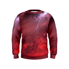 Storm Clouds And Rain Molten Iron May Be Common Occurrences Of Failed Stars Known As Brown Dwarfs Kids  Sweatshirt by Sapixe