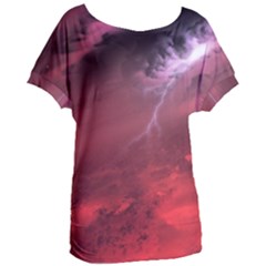 Storm Clouds And Rain Molten Iron May Be Common Occurrences Of Failed Stars Known As Brown Dwarfs Women s Oversized Tee by Sapixe