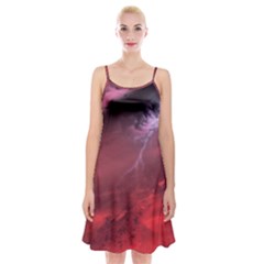 Storm Clouds And Rain Molten Iron May Be Common Occurrences Of Failed Stars Known As Brown Dwarfs Spaghetti Strap Velvet Dress by Sapixe