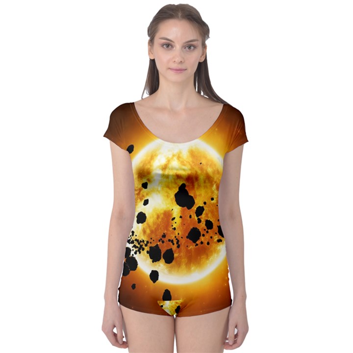 Sun Man Boyleg Leotard 