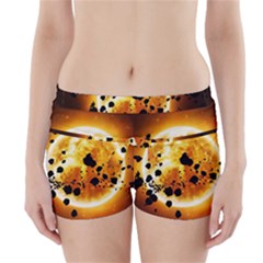 Sun Man Boyleg Bikini Wrap Bottoms by Sapixe