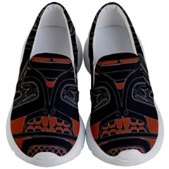 Traditional Northwest Coast Native Art Kid s Lightweight Slip Ons by Sapixe