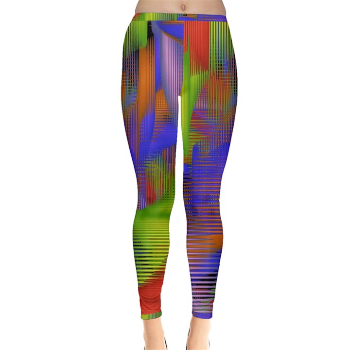 Texture Pattern Programming Processing Inside Out Leggings