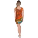 The Beautiful Of Art Indonesian Batik Pattern Bodycon Dress View4